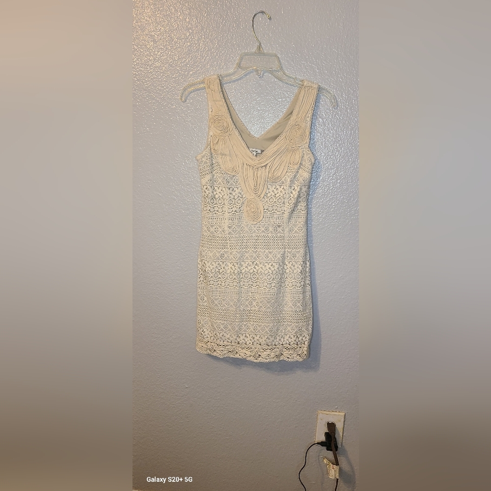 Papaya Cream color dress